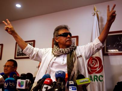 El exlíder de las FARC Jesús Santrich