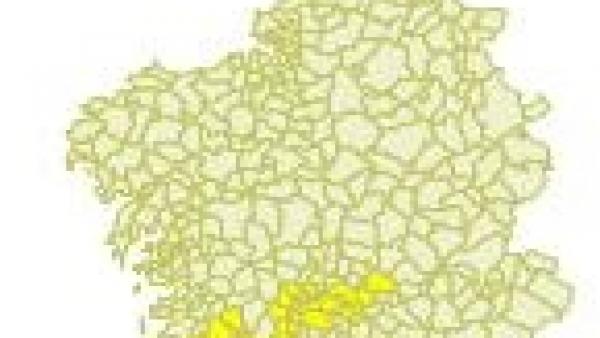 Las altas temperaturas de más de 34º y 36º mantendrán activado este sábado el aviso amarillo en zonas del sur de Galicia Las altas temperaturas de más de 34º y 36º mantendrán activado este sábado el aviso amarillo en zonas del sur de Galicia