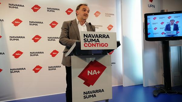 Javier Esparza: 'La sociedad navarra ha dicho que Navarra Suma debe encabezar' el Gobierno foral Javier Esparza: 'La sociedad navarra ha dicho que Navarra Suma debe encabezar' el Gobierno foral