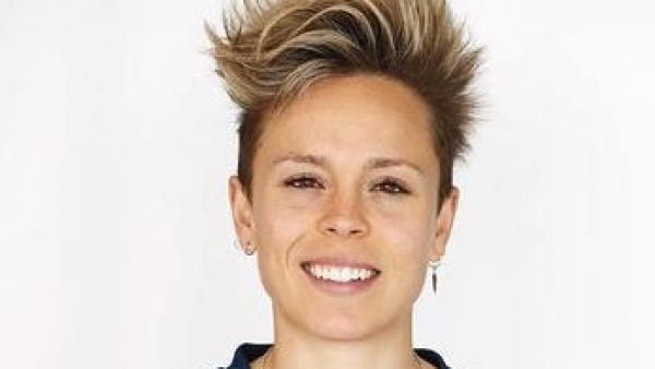 Amanda Sampedro, jugadora de la selección española de fútbol Amanda Sampedro, jugadora de la selección española de fútbol