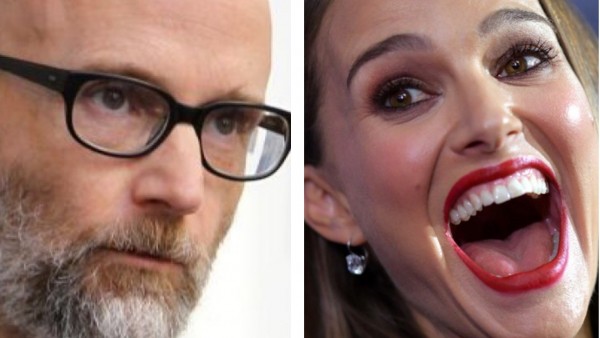 Moby y Natalie Portman Moby y Natalie Portman