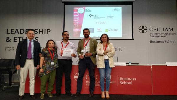 Maubic, empresa acogida en el CEEIAragón, gana un concurso nacional de soluciones tecnológicas Maubic, empresa acogida en el CEEIAragón, gana un concurso nacional de soluciones tecnológicas