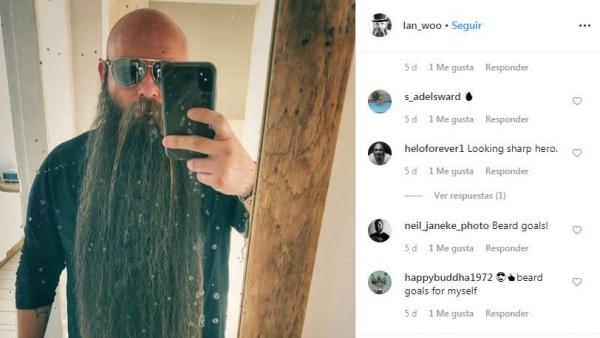Lance Wooton, cuarta barba más larga del mundo Lance Wooton, cuarta barba más larga del mundo
