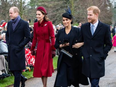 Los Duques de Cambridge, el príncipe William / Guillermo y Kate Middleton, y los Duques de Sussex, el príncipe Harry y Meghan Markle