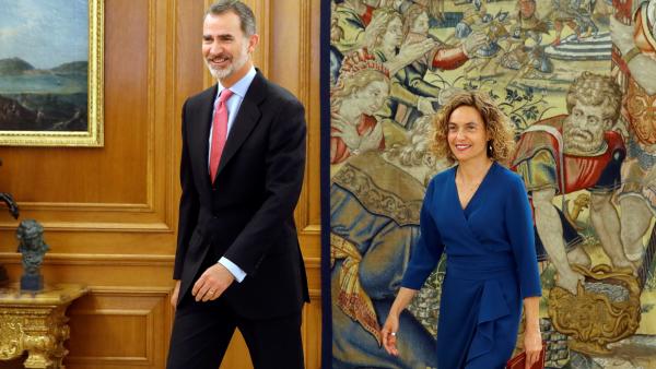 Felipe VI y Batet Felipe VI y Batet
