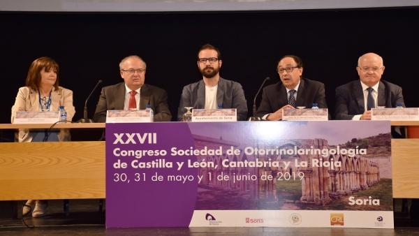 Soria acoge el Congreso de la Sociedad de Otorrinolaringología de CyL, Cantabria y La Rioja Soria acoge el Congreso de la Sociedad de Otorrinolaringología de CyL, Cantabria y La Rioja
