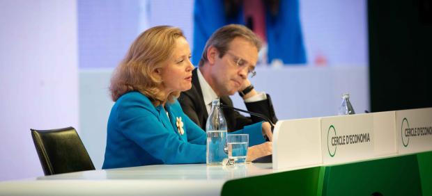 La ministra de Economía, Nadia Calviño