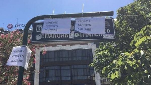 Cambian el nombre a la plaza Margaret Thatcher Cambian el nombre a la plaza Margaret Thatcher