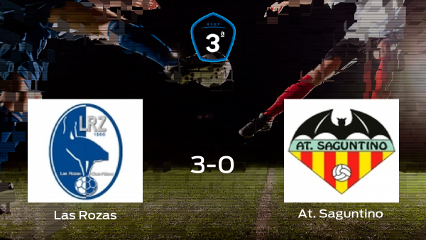 Las Rozas se clasifica para la siguiente ronda de los playoff tras ganar 3-0 contra el At. Saguntino Las Rozas se clasifica para la siguiente ronda de los playoff tras ganar 3-0 contra el At. Saguntino