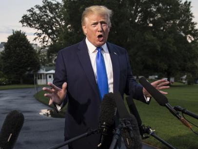 El presidente de EEUU, Donald Trump