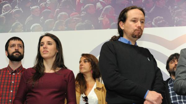 Pablo Iglesias e Irene Montero Pablo Iglesias e Irene Montero