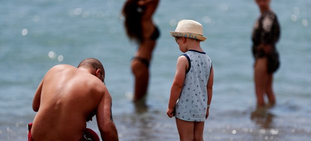 Estrenando verano en la playa