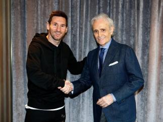 Josep Carreras y Leo Messi se unen para apoyar la investigación de la leucemia infantil