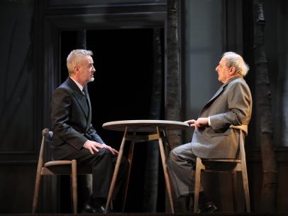Carlos Hipólito y Emilio Gutiérrez Caba en 'Copenhague'
