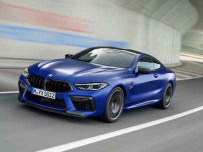La versión más deportiva del BMW M8 llegará al mercado en septiembre.