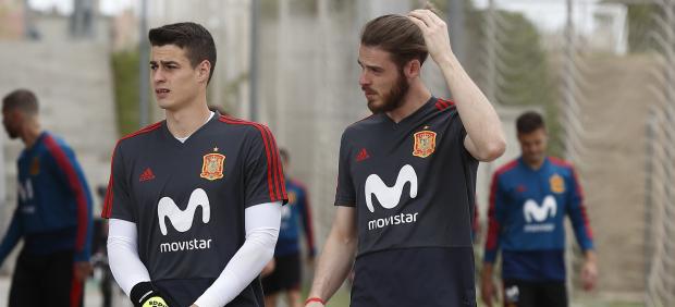 Kepa y De Gea