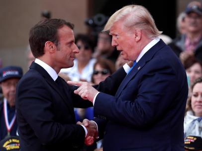 Macron y Trump