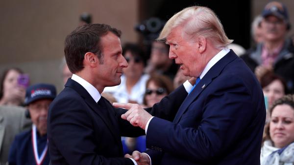 Macron y Trump Macron y Trump
