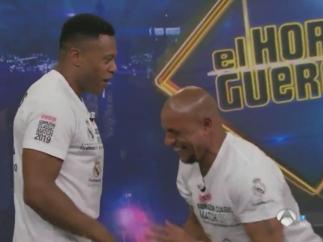 Roberto Carlos y Julio Baptista