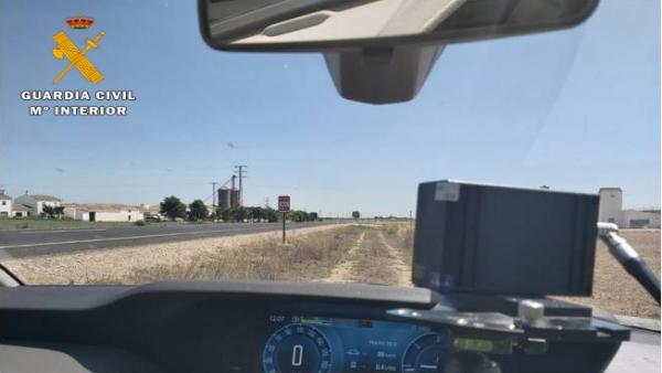 Sucesos.- Sorprendido circulando a 191 kilómetros hora en una tramo limitado a 90 en la N-322 a la altura de Balazote Sucesos.- Sorprendido circulando a 191 kilómetros hora en una tramo limitado a 90 en la N-322 a la altura de Balazote