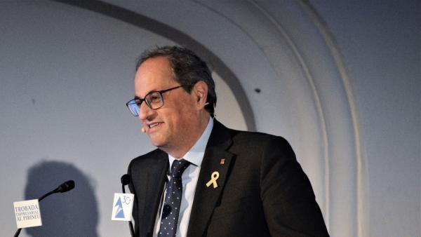 El president de la Generalitat, Quim Torra. El president de la Generalitat, Quim Torra.
