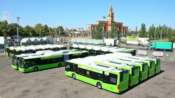 Córdoba.- Aucorsa estrena los nuevos autobuses híbridos durante la Feria de Nuestra Señora de la Salud Córdoba.- Aucorsa estrena los nuevos autobuses híbridos durante la Feria de Nuestra Señora de la Salud