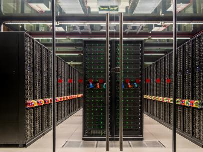 El supercomputador MareNostrum4, en el Barcelona Supercomputing Center.