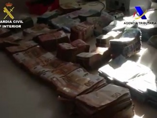 Dinero incautado
