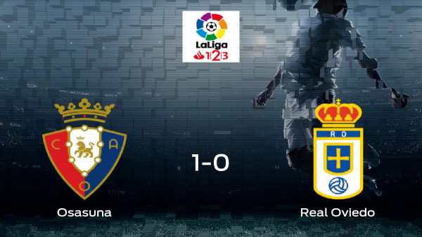 Osasuna derrota 1-0 al Real Oviedo en El Sadar Osasuna derrota 1-0 al Real Oviedo en El Sadar
