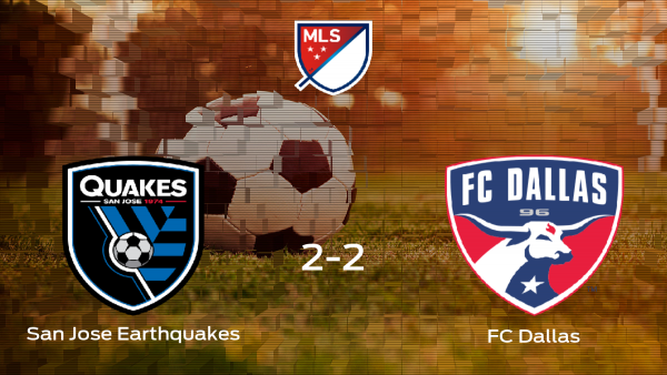 El San Jose Earthquakes y el FC Dallas empatan a 2 en el Avaya Stadium El San Jose Earthquakes y el FC Dallas empatan a 2 en el Avaya Stadium