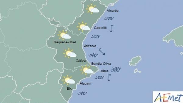Las temperaturas se mantienen con pocos cambios en un domingo de nubes medias y altas Las temperaturas se mantienen con pocos cambios en un domingo de nubes medias y altas