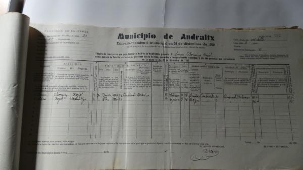 El Ayuntamiento de Andratx sigue con las tareas de digitalización de su archivo con documentos que datan del s.XIX El Ayuntamiento de Andratx sigue con las tareas de digitalización de su archivo con documentos que datan del s.XIX