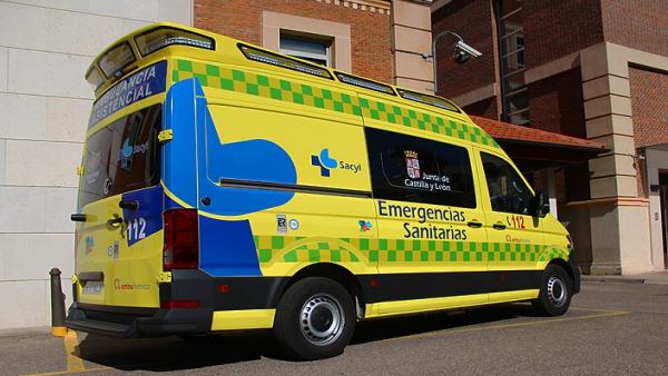 Suc.- Herido tras ser golpeado por un turismo cuando iba en su bicicleta en Matapozuelos (Valladolid) Suc.- Herido tras ser golpeado por un turismo cuando iba en su bicicleta en Matapozuelos (Valladolid)