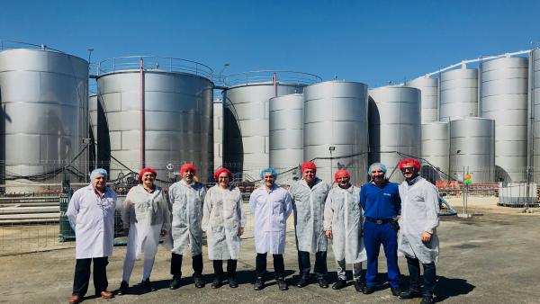 Córdoba.- CCOO visita las obras de los depósitos de aceite de Deóleo Córdoba.- CCOO visita las obras de los depósitos de aceite de Deóleo