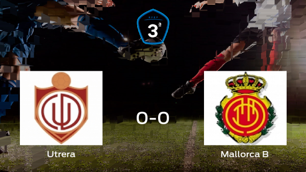 Empate entre el Utrera y el Mallorca B (0-0): todo se decidirá en el encuentro de vuelta Empate entre el Utrera y el Mallorca B (0-0): todo se decidirá en el encuentro de vuelta