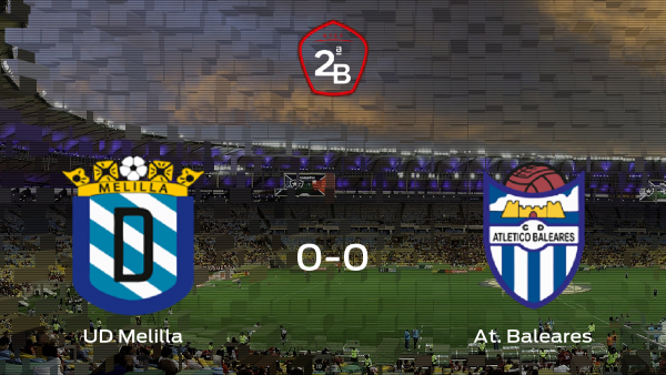 Empate 0-0 entre Melilla y At. Baleares: todo se decidirá en el partido de vuelta de los playoff Empate 0-0 entre Melilla y At. Baleares: todo se decidirá en el partido de vuelta de los playoff