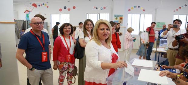 Cádiz.-26M-M.- Mamen Sánchez (PSOE) gana en Jerez pero necesitará un pacto del bloque de izquierda para gobernar