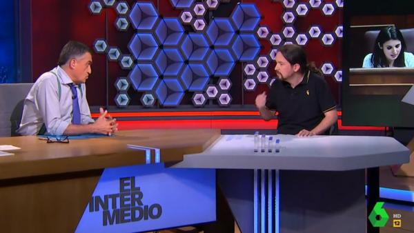 Pablo Iglesias, en 'El intermedio' Pablo Iglesias, en 'El intermedio'