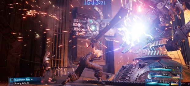 Fotograma de 'Marvel's Avengers' y el 'remake' de 'Final Fantasy VII'