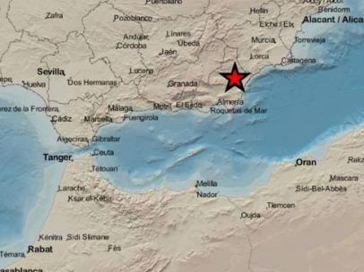 Temblor en Almería