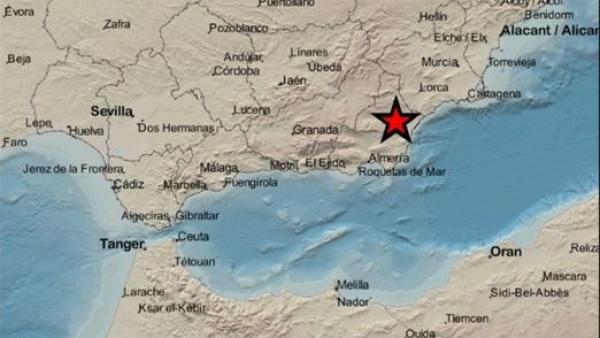Temblor en Almería Temblor en Almería
