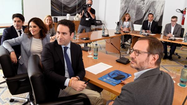 García Egea y Díaz Ayuso García Egea y Díaz Ayuso