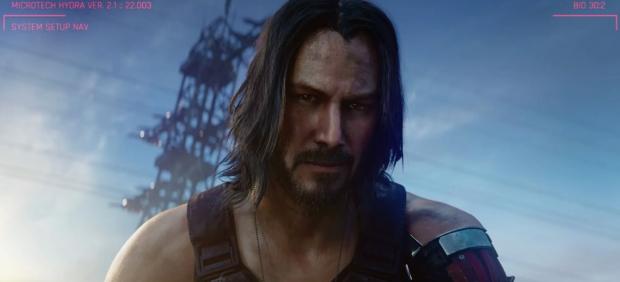 Keanu Reeves en 'Cyberpunk 2077'