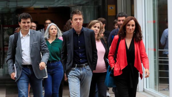 Iñigo Errejón, durante el pleno de constitución de la XI legislatura de la Asamblea de Madrid. Iñigo Errejón, durante el pleno de constitución de la XI legislatura de la Asamblea de Madrid.