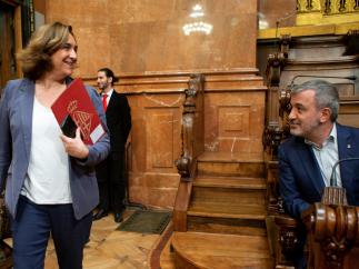 Colau y Collboni