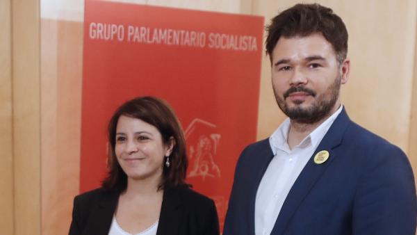 Lastra y Rufián Lastra y Rufián