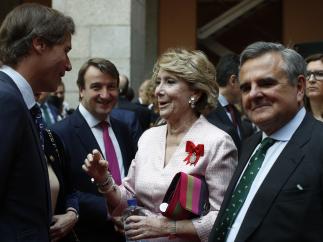 La expresidenta de la Comunidd de Madrid Esperanza Aguirre.