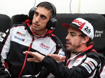 Fernando Alonso y Sebastien Buemi
