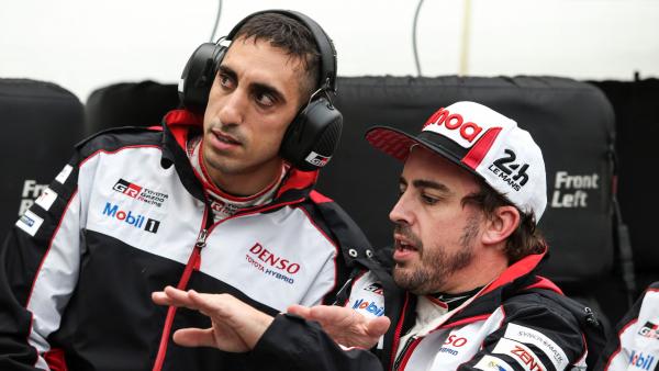 Fernando Alonso y Sebastien Buemi Fernando Alonso y Sebastien Buemi