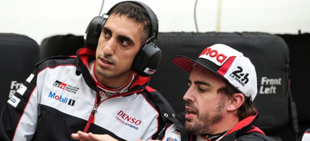 Fernando Alonso y Sebastien Buemi